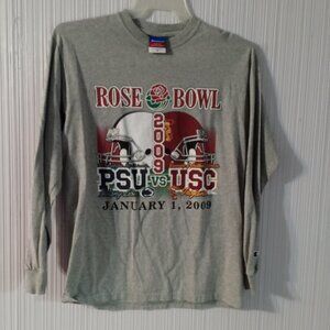 2009 USC Trojans vs Penn St Nittany Lions Rose Bowl long sleeved shirt medium